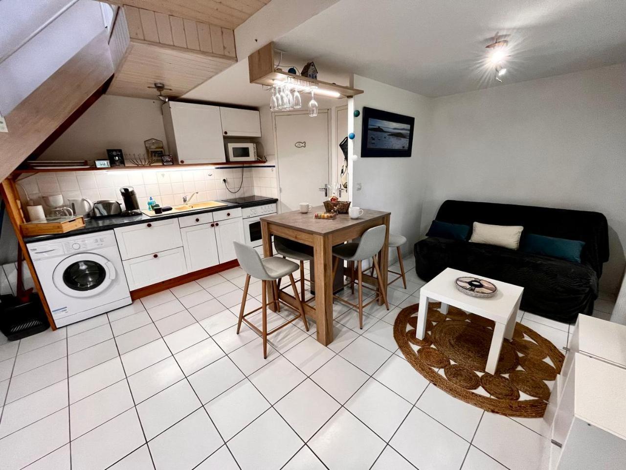 Keraven, Charmante Maisonnette, Piscine Commune 1-4 Personnes Moëlan-sur-Mer Eksteriør bilde